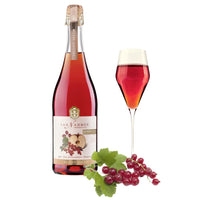 apfel himbeere johannisbeere frucht-secco sparkling fruit drink by vannahmen